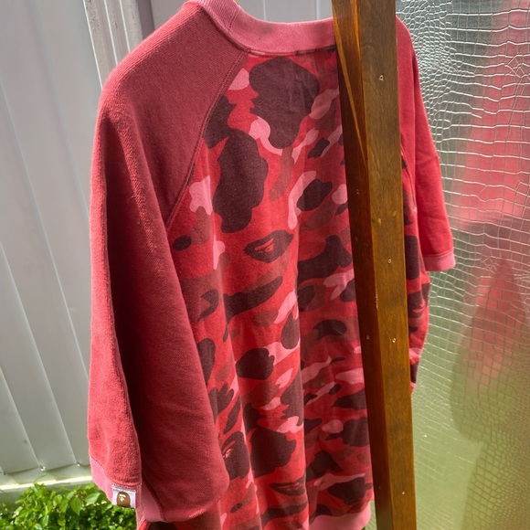 Red Camouflage T-Shirt with Logo - Picture 4 of 10